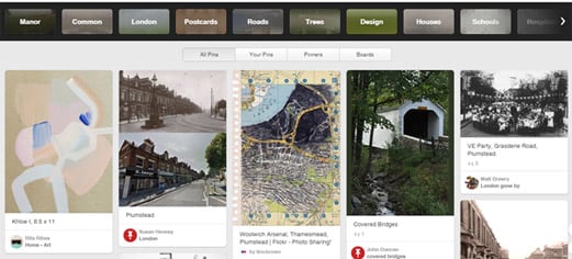 Pinterest local search for Plumstead