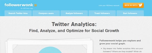 Twitter analytics