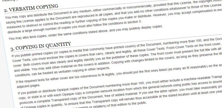 Wikipedia copying guide
