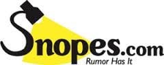 Snopes.com - Rumor has it logo