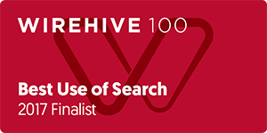 Best Use of Search FINALIST Wirehive 100