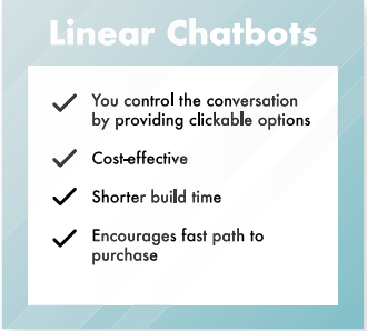 Linear chatbots