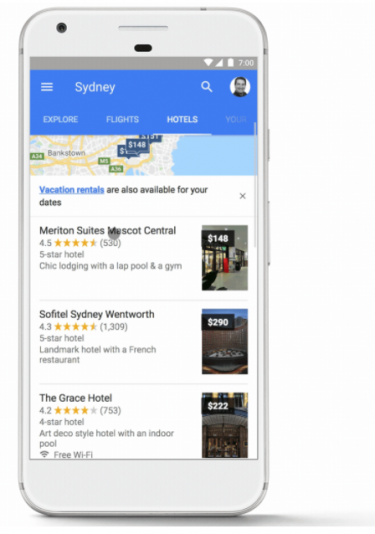 Hotels in Sydney on Google