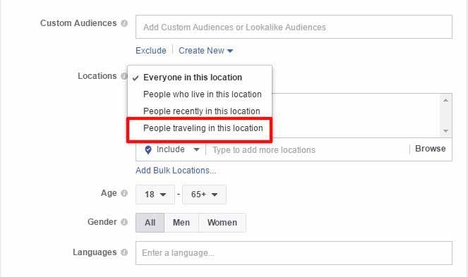 Facebook targeting micro-moments