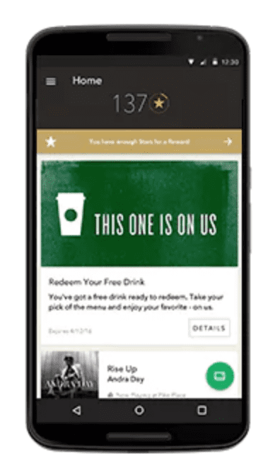 Starbucks works across multiple marketing channels