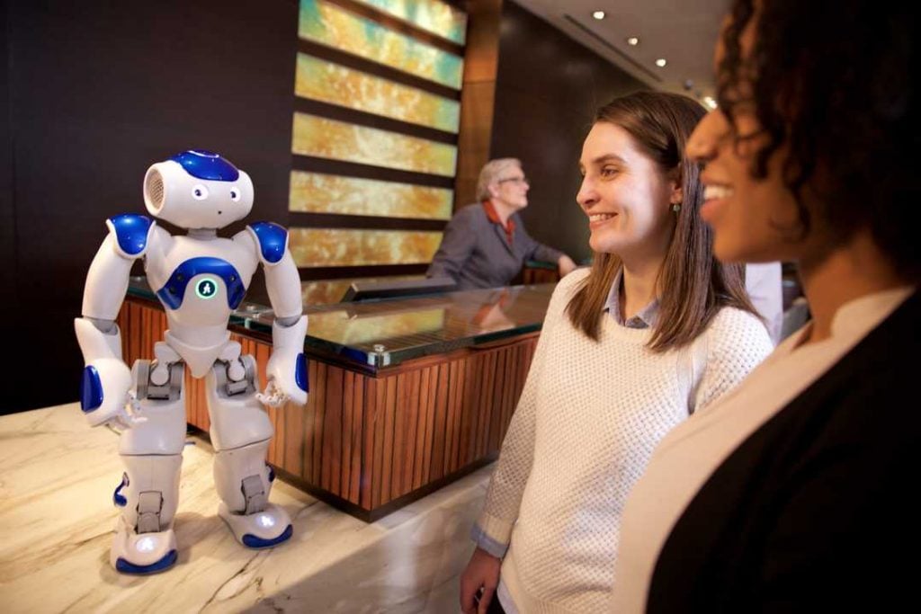 Hilton Worldwide's robot concierge