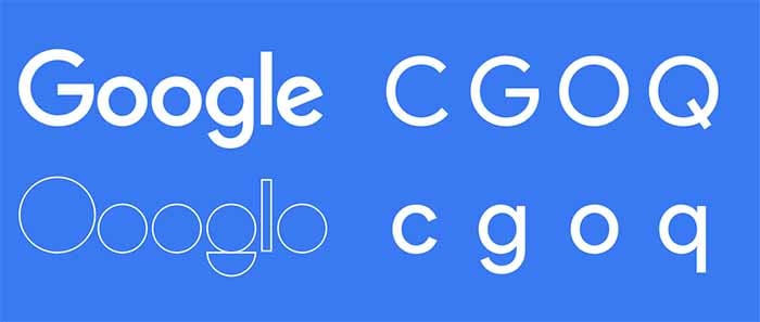 Google's logo design