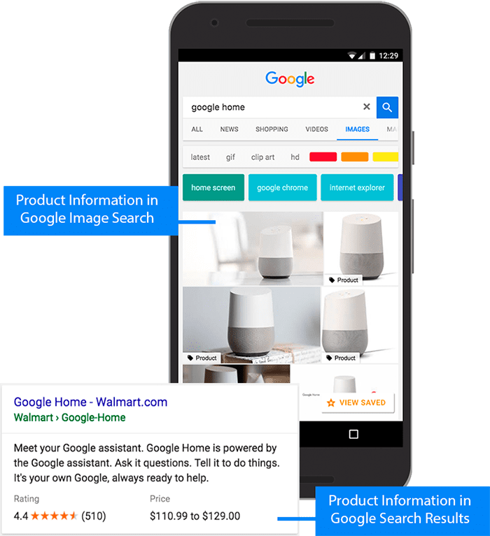 Rich results on Google for product listings