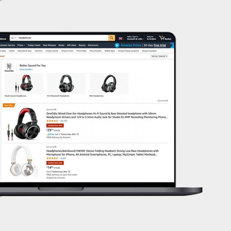 High-performing Amazon advertising campaigns 