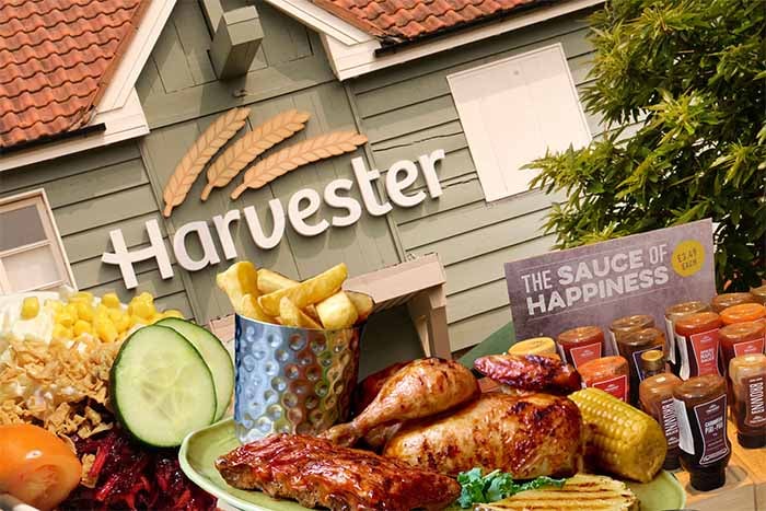 Mitchells & Butlers SEO case study showing outside of Harvester restaurant