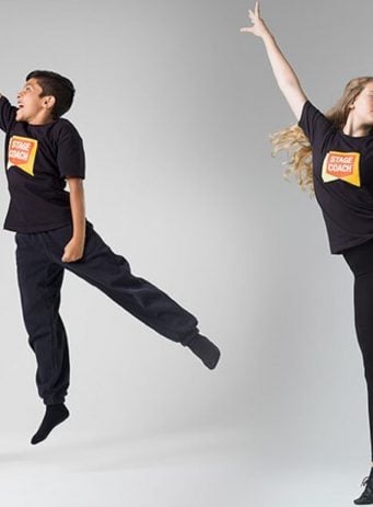 Stagecoach PPC case study header image showing children dancing