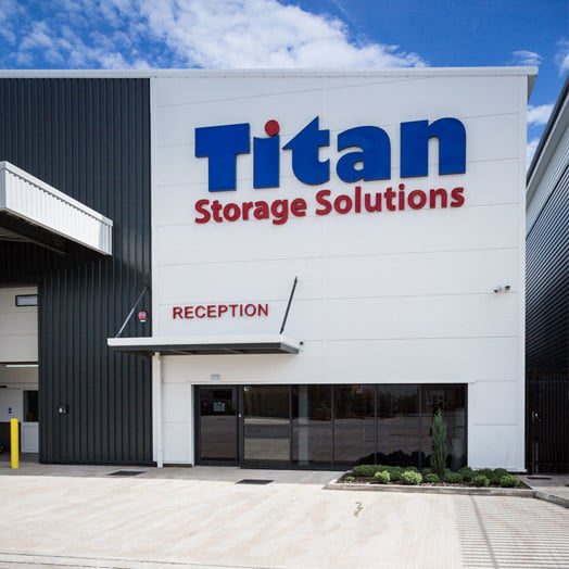 Titan Storage PPC case study image showing Titan storage building