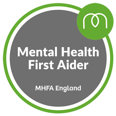 Mental Health First Aid badge
