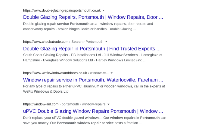 Optimise pages for local search