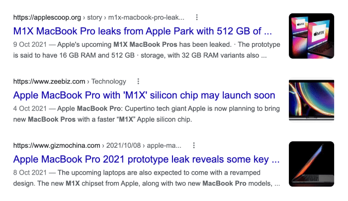 Search results for MacBook Pro