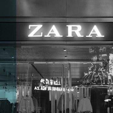 A Zara shop entrance